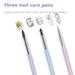 Carved Painting Pen Nail Painting Design Pen Line Painting Flower Pen Practitioners Special Plastic Rod