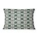 GEO LOGAN FOREST Lumbar Pillow By Jenny Lund