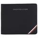 Tommy Hilfiger Men Leather Wallet Central Cc, Multicolor (Black), One Size