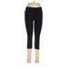 Nike Active Pants - Mid/Reg Rise Skinny Leg Cropped: Black Activewear - Women's Size Medium Tall