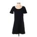 Theory Casual Dress - A-Line: Black Solid Dresses - Women's Size 2