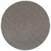 Gray 96 x 96 x 0.01 in Indoor/Outdoor Area Rug - Rosecliff Heights Avriel Indoor/Outdoor Hand-woven Made Area Rug Grey | Wayfair