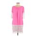 Gianni Bini Casual Dress: Pink Dresses - Women's Size Medium