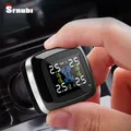 Car TPMS Cigarette Lighter Wireless Universal TPMS USB Digital tpms Tire Pressure Alarm System 4