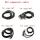 RGBS/RGB Cable Replacement Color Monitor Cable for Sega MD2 Game for Sega MD1 for Sega Saturn for