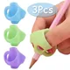 1-3pcs Pencil Grips Children Pencil Holder Writing Aid Grip Trainer Ergonomic Training Pen Grip