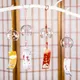 1 stücke Japanischen Wind Glocke Handgemachte Windspiele Glas Furin Home Dekore Spa Sakura Küche