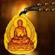 Hohe Qualität Einzigartige Natürliche Geschnitzte Buddha Glück Amulett Anhänger Halskette Für Frauen