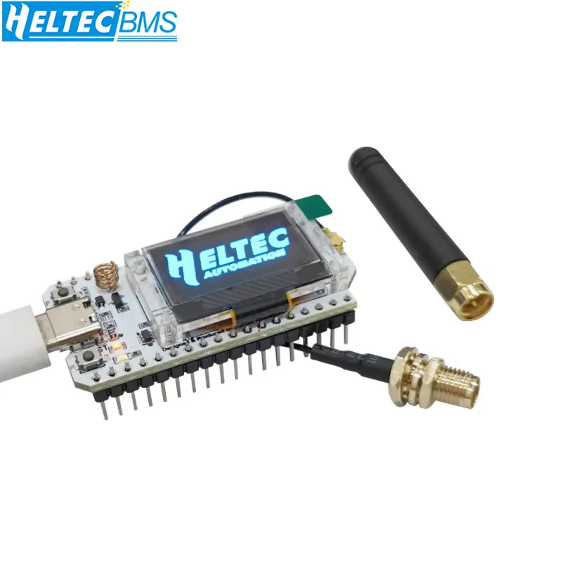 2PCS IOT 868MHz-915MHz SX1276 ESP32 LoRa 0,96 Zoll Blau OLED Display WIFI Lora Kit 32 V2 Entwicklung Board für Arduino 433-510 Image