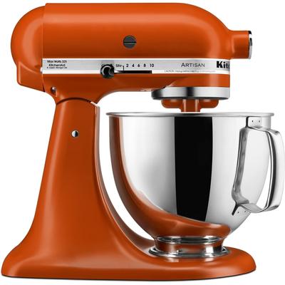 KitchenAid Artisan Series 5 Quart Tilt-Back Head Stand Mixer in Scorched Orange
