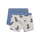 Sanetta Jungen Unterhose Shorts Doppelpack mit Softbund Bio-Baumwolle
