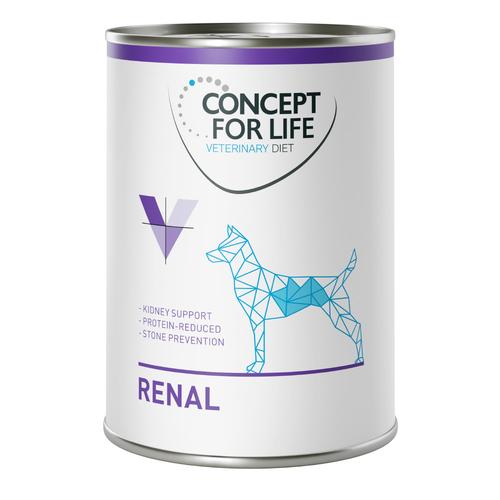 12 x 400 g Renal Concept for Life Veterinary Diet Hundefutter nass