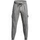 UNDER ARMOUR Herren Sporthose UA RIVAL FLEECE CARGO JOGGER, Größe M in Grau