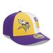Men's New Era Gold/Purple Minnesota Vikings 2023 Sideline Low Profile 59FIFTY Fitted Hat