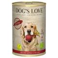 24x 400g Dog´s Love Bio Vegan Reds Hundefutter nass