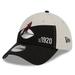 Men's New Era Cream/Black Arizona Cardinals 2023 Sideline Historic 39THIRTY Flex Hat