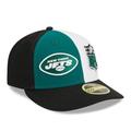 Men's New Era Green/Black York Jets 2023 Sideline Low Profile 59FIFTY Fitted Hat