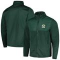 Men's Dunbrooke Heather Green Bay Packers Explorer Tech Full-Zip Jacket