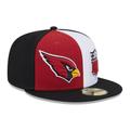 Men's New Era Cardinal/Black Arizona Cardinals 2023 Sideline 59FIFTY Fitted Hat