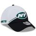 Men's New Era White/Black York Jets 2023 Sideline 39THIRTY Flex Hat