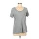 Nike Active T-Shirt: Gray Activewear - Women's Size Medium