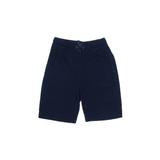 Lands' End Shorts: Blue Print Bottoms - Kids Boy's Size Medium - Dark Wash