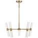 Savoy House Arlon 26" Wide Warm Brass Integrated LED Pendant