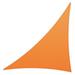 Colourtree Customize Waterproof Triangle Sun Shade Sail in Orange | 6ft x 9ft x 10.8ft | Wayfair TAD-RT-6x9x10.8-Orange