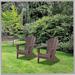 House On Tree Outdoor Adirondack Chair in Blue | 35.83 H x 29.13 W x 32.68 D in | Wayfair YXY721-W120941869