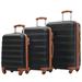 Hardside Luggage 3-Piece Sets (20/24/28) Expandable Suitcase with Spinner Wheels, ABS Durable Hardshell Lightweight Suitcase Set