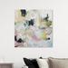 Wrought Studio™ Surreal Blooms On Canvas by Wynwood Studio Print Metal in Green/White | 40 H x 40 W x 2 D in | Wayfair