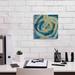 Ivy Bronx Epic Graffiti 'Mid Modern Tile I' By Silvia Vassil Mid Modern Tile I On Canvas by Silvia Vassileva Print Canvas, in Blue | Wayfair