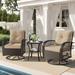 Latitude Run® Rauridh Rattan Wicker 6 - Person Seating Group w/ Cushions & Ottomans Synthetic Wicker/All - Weather Wicker/Metal/Wicker/Rattan | Outdoor Furniture | Wayfair