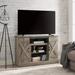 Farmhouse Classic Media TV Stand Antique Entertainment Console for TV up to 50" with Open and Closed Storage Space