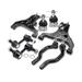 2004-2015 Nissan TITAN Front Control Arm Ball Joint Tie Rod and Sway Bar Link Kit - Autopart Premium