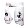 DSC Intense Attitude Cricket Inner Thigh Pad | Color: White | Size: Boy (Right Hand) | Superior Protection and Comfort for Cricket