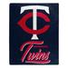 The Northwest Group Minnesota Twins 50" x 60" Signature Raschel Plush Throw Blanket