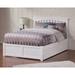 AFI Furnishings Mission King Solid Wood Platform Bed Wood in White | 50 H x 80.75 W x 82.63 D in | Wayfair AR8752042