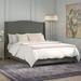 Lark Manor™ Amhir Storage Bed Upholstered/Metal in Gray/Black | Full | Wayfair 92A98BF2D9C541FA8076719FFB2761C6