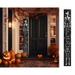 The Holiday Aisle® Alleine Wood Wall Mounted Outdoor Halloween Decoration Wood in Brown | 72 H x 9.5 W x 1 D in | Wayfair