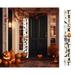 The Holiday Aisle® Alo Wood Wall Mounted Outdoor Halloween Decoration Wood in Brown | 72 H x 9.5 W x 1 D in | Wayfair