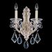 Schonbek La Scala Collection 2-Light Crystal Wall Sconce