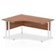 Impulse Contract Left Hand Crescent Radial Cantilever Desk W1600 x