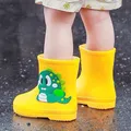 BloRequice-Bottes de pluie imperméables pour enfants 3 couleurs jolies bottes d'eau motif animal