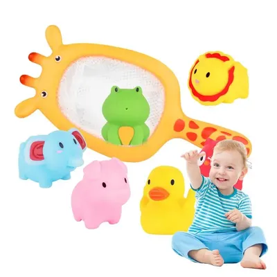 Ensemble de jouets de pêche pour enfants avec filet piscine jeu d'eau jouets de bain pour bébé