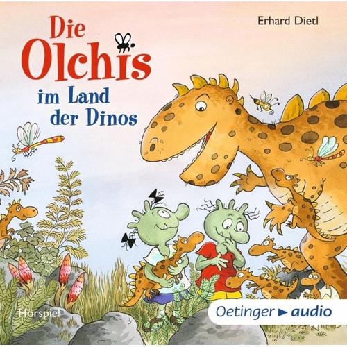 Die Olchis im Land der Dinos / Die Olchis Erstleser Bd.1 (1 Audio-CD) – Erhard Dietl