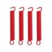 Hemoton 4pcs Electric Guitar Tremolo Bridge Tension Springs Tremolo Bridge System Springs for ST/ Stratocaster Style Electric Guitar (Red)