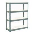 Boltless Extra Heavy Duty Shelving 36 W x 12 D x 84 H 7 Shelves 1500 lbs. Cap/Shelf Gray