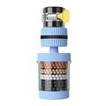HES Faucet Filter - 6 Layers 360 Degree Rotation - Splashproof Water Tap Nozzle Filter - Kitchen Supply