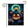 SPXUBZ Halloween Garden Flag Double Sided For Holiday Outdoor Yard Decorative Flag 12x18inch